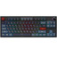 Клавиатура  проводная Montech Mkey 87 Darkness цвет черный [механическая, Gateron Yellow, клавиш - 84, USB Type-A]
