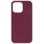 Накладка  VLP Liquid Silicone Case для Apple iPhone 14 Pro Max бордовый [микрофибра, ТПУ]
