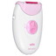 Эпилятор Braun S3 SE 3-274 [белый, пинцетов/дисков - 20, насадок - 3 шт, подсветка, эпиляция - сухая, питание - от сети]