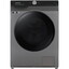 Стиральная машина Samsung WW80AG6L28BXLP серый [стирка - 8 кг, фронтальная загрузка, отжим - 1200 об/мин, программ - 21, пузырьковая система, пар, 57 дБ, 60 см x 85 см x 44 см - 51 см]