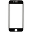 Защитное стекло DF для экрана Apple iPhone 7/ 8/ SE 2020 [3D, олеофобное покрытие, 0.33 мм, цвет рамки - черный, в комплекте: 1 шт]