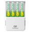 Зарядное устройство GP PB570 (4AA * 2700mAh) PB570GS270-2CR4. [AA, AAA, Ni-MH, в комплекте - 4 x AA]