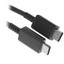 Кабель Samsung USB Type-C - USB Type-C черный [USB 2.0, форма - круглая, оплетка - ПВХ, 5 А, 100 Вт, 1 шт]