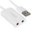 Внешняя звуковая карта Ugreen US205 [USB Type-A, 16 бит/48 кГц]