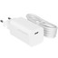 Сетевое зарядное устройство Xiaomi Mi 65W Fast Charger with GaN Tech белый [мощность - 65 Вт, 3 А, до 20 В, USB Type-C, PD]
