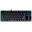 Клавиатура  проводная ZET GAMING Blade PRO [механическая, Kailh Box White, клавиш - 87, USB Type-A, цвет черный]