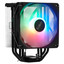 Кулер для процессора PCCooler Paladin EX400S [CLPCC_Paladin_EX400_S] черный [вентилятор - 120 x 120 мм, до 1800 об/мин, основание - алюминий/медь, теплотрубки - 4, 28.6 дБ, 4 pin, 180 Вт, подсветка - FRGB]