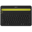 Клавиатура  беспроводная Logitech K480 цвет черный [мембранная, клавиш - 82, Bluetooth]
