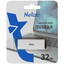 Память USB Flash 32 ГБ Netac U185 [NT03U185N-032G-20WH] [USB 2.0/USB Type-A, монолит с колпачком, пластик]