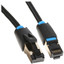 Патч-корд Vention IKGBD [круглый, SF/FTP, RJ-45, Cat. 8, длина - 0.5 м, внешняя изоляция - PVC (ПВХ), нейлон]