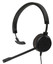 Проводная моногарнитура Jabra EVOLVE 20 SE Mono MS  черный 2022 [накладные, проводной, кабель - 2.1 м, 150 Гц - 7000 Гц, 32Ω]