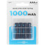 Аккумулятор Finepower AAA 1000 мА*ч [AAA, Ni-Mh, 1.2 В, 0.19 А, циклов перезарядки - 500, в блистере - 4 шт]