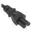 Кабель питания DEXP IEC C5 - CEE 7/7 [0.75 мм², 1 м, черный]