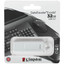 Память USB Flash 32 ГБ Kingston DataTraveler Exodia [DTX White/32GB] [USB 3.2 Gen 1/USB Type-A, монолит с колпачком, пластик]