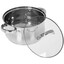 Кастрюля TM Appetite Elisa JL03343 3.4 л 20 см серебристый [серебристый, корпус - нержавеющая сталь, индукция, внутреннее покрытие - без покрытия]