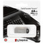 Память USB Flash 64 ГБ Kingston DataTraveler Kyson [DTKN/64GB] [USB 3.2 Gen 1/USB Type-A, до 200 Мбайт/сек, монолит, металл]