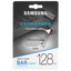 Память USB Flash 128 ГБ Samsung BAR Plus [MUF-128BE3/CN] [USB 3.2 Gen 1/USB Type-A, до 300 Мбайт/сек, монолит, металл]
