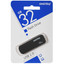 Память USB Flash 32 ГБ Smartbuy Clue [SB32GBCLU-K] [USB 2.0/USB Type-A, до 25 Мбайт/сек, монолит с колпачком, пластик]