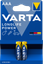 Батарейка Varta Longlife Power AAA (LR03/FR03) [щелочная (LR), 1.5 В, 2 шт]