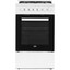 Комбинированная плита Beko FSE52130GWS белый [конфорок газовых - 4 шт, духовка - 55 л, покрытие - эмалированная сталь, электроподжиг]