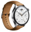 Смарт-часы Xiaomi Watch S1 Pro [корпус - серебристый, ремешок - коричневый, 1.47", AMOLED, 480x480, Bluetooth, NFC, для Android 6.0 и выше, iOS 11 и выше]