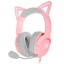 Проводные наушники Razer Kraken Kitty V2  розовый [охватывающие, проводной, кабель - 2 м, 20 Гц - 20000 Гц, 32Ω, подсветка - разноцветная]