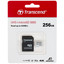 Карта памяти Transcend 300S microSDXC 256 ГБ [TS256GUSD300S-A] [A1, UHS Class 3, Video Class 30, запись - 45 Мбайт/сек, чтение - 95 Мбайт/сек]