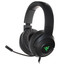 Проводные наушники Razer Kraken X USB  черный 2019 [охватывающие, проводной, кабель - 1.3 м, 20 Гц - 20000 Гц, 32Ω, подсветка - зеленая]