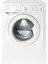 Стиральная машина Indesit IWC 6105  (CIS) [фронтальная, 6 кг, 1000 об/мин, 59.5 см x 85 см x 52.4 см] белый [фронтальная загрузка]