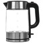 Электрочайник Xiaomi Electric Glass Kettle черный [1.7 л, 2200 Вт, скрытый нагревательный элемент, фильтр, материал корпуса - термостойкое стекло]