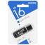 Память USB Flash 16 ГБ Smartbuy Glossy [SB16GBGS-K] [USB 2.0/USB Type-A, до 25 Мбайт/сек, монолит с колпачком, пластик]