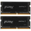 Оперативная память SODIMM Kingston FURY Impact [KF426S16IBK2/64] 64 ГБ [DDR4, 32 ГБx2 шт, 2666 МГц, PC21300, тайминги: 16-18-18]