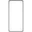 Защитное стекло DF для экрана Xiaomi Mi 11 Lite 4G/ 11 Lite 5G/ 12 Lite [2.5D, олеофобное покрытие, 0.33 мм, цвет рамки - черный, в комплекте: 1 шт]