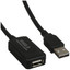 Кабель DEXP USB Type-A - USB Type-A черный [USB 2.0, форма - круглая, 1 шт]