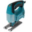 Электрический лобзик Makita 4329X1 [450 Вт, 3100 ход/мин, пропил дерево - 65 мм, маятниковый ход, рег. оборотов, от сети]