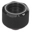 Фитинг для СЖО Thermaltake Pacific C-PRO [CL-W214-CU00BL-A] [вид - муфта (прямой), 16 мм, черный]