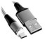 Кабель DEXP micro USB-B - USB Type-A серый [USB 2.0, форма - круглая, оплетка - нейлоновая, 2 А, 10 Вт, металлический корпус разъемов, 1 шт]