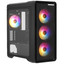 Корпус ZALMAN M3 Plus RGB [M3 Plus RGB] черный [Mini-Tower, Micro-ATX, Mini-ITX, USB 2.0 Type-A, USB 3.2 Gen 1 Type-A, FRGB вентиляторы, 4 x 120 мм]