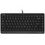 Клавиатура  проводная A4Tech Fstyler FK11 цвет черный [мембранная, клавиш - 86, USB Type-A]
