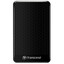 1 ТБ Внешний HDD Transcend StoreJet 25A3K [TS1TSJ25A3K] [2.5", 5400 RPM, кэш память - 8 МБ, USB 3.2 Gen 1 Type-A, черный]