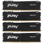 Оперативная память Kingston FURY Beast Black [KF432C16BBK4/32] 32 ГБ [DDR4, 8 ГБx4 шт, 3200 МГц, 16(CL)-18-18]
