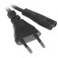 Кабель питания DEXP IEC C7 - CEE 7/16 [0.75 мм², 3 м, черный]