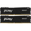 Оперативная память Kingston FURY Beast Black [KF426C16BBK2/16] 16 ГБ [DDR4, 8 ГБx2 шт, 2666 МГц, 16(CL)-18-18]