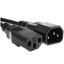 Кабель питания DEXP IEC C13 - IEC C14 [0.5 мм², 2 м, черный]