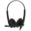 Проводные наушники Jabra BIZ 1500 Duo QD  черный 2022 [накладные, проводной, кабель - 0.9 м, 20 Гц - 4500 Гц, 150Ω]