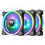 Комплект вентиляторов Thermaltake Riing Trio 12 RGB Radiator Fan TT Premium Edition [CL-F072-PL12SW-A] черный [120 x 120 мм, Molex, 500 об/мин - 1500 об/мин,  - 25.2 дБ, в комплекте - 3]