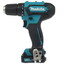 Дрель-шуруповерт Makita DF333DWYE CXT 12V [2 АКБ, щеточный, безударный, быстрозажимной, 30 Н·м, Li-Ion, 1.5 А*ч, кейс, 1.1 кг]