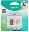 Память USB Flash 32 ГБ Apacer AH111 [AP32GAH111CR-1] [USB 2.0/USB Type-A, монолит, металл, пластик]