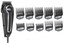 Машинка для стрижки Wahl Hair clipper Elite Pro черный/серебристый [длина стрижки до 25 мм, насадок - 10 шт, питание - от сети]