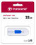 Память USB Flash 32 ГБ Transcend JetFlash 790W [TS32GJF790W] [USB 3.2 Gen 1/USB Type-A, до 100 Мбайт/сек, выдвижной (слайдер), пластик]